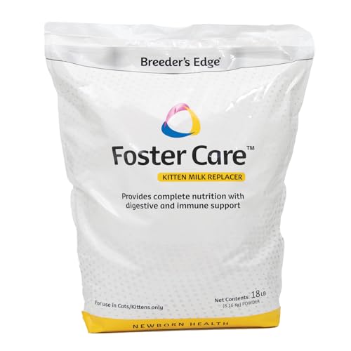 Revival Animal Health Breeder's Edge Foster Care Feline Powdered Milk Replacer, 18 lb