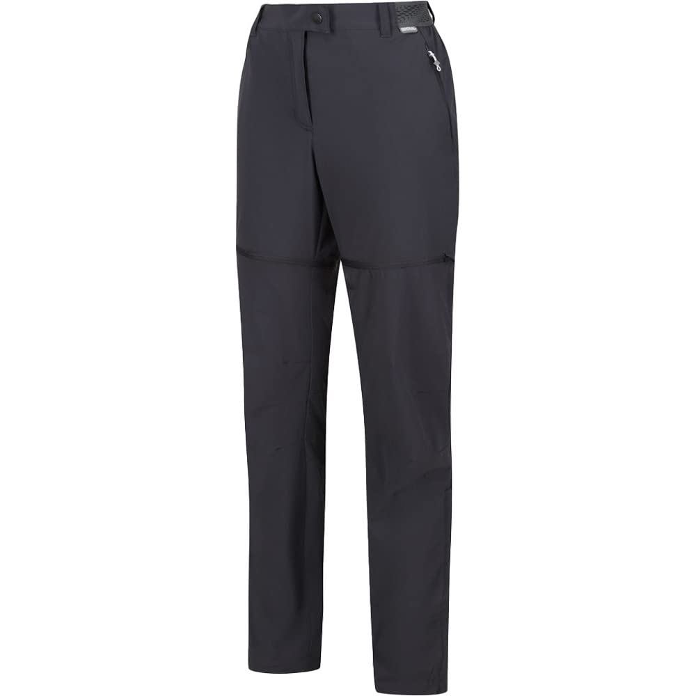 Regatta Women's Mountain Zip Off Walking Trousers Grey
