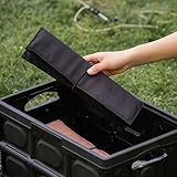 Pliable pour un rangement facile : se replie de manière compacte à seulement 5 cm de largeur, se glisse facilement dans votre sac à dos ou équipement de camping pour un transport sans tracas.