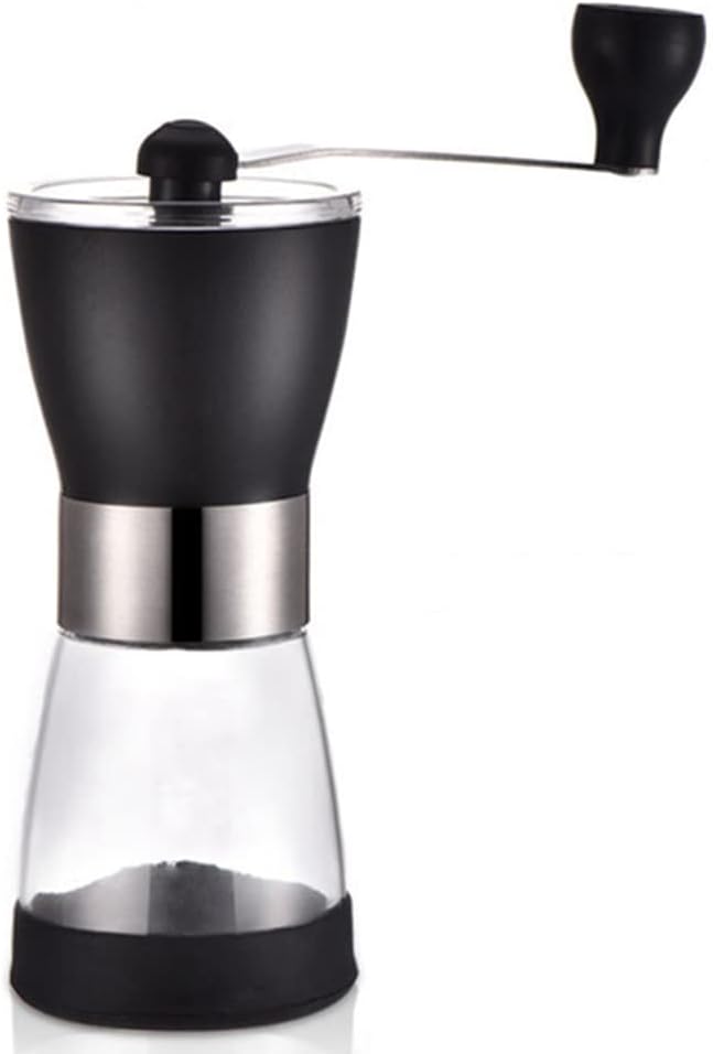 手動コーヒー豆グラインダーハンドグラインダーコーヒーマシンセラミックステンレス鋼ペッパーナッツ丸薬スパイスマシングラインダー