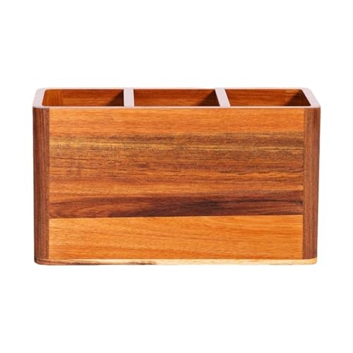Support à ustensiles en bois rustique de haute qualité durable - 7