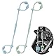 CLDY Baby Spielzeug Schnullerkette Silikon Cup Catcher, BPA-frei Sicherheitsgurte für Spielzeug, Trinkbecher Halteriemen für Kinderwagen Hochstuhl Autositz 2 Stück