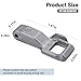 MFG63099101 Washer Door Lock Strik Replacement Compatible with L-G Ken-more Washing Machine Replace 4026ER4004B 2674973, Door Switch Latch Hook Locker for 41162 41262 41303 WM3050CW WM3055CW WM3075CW