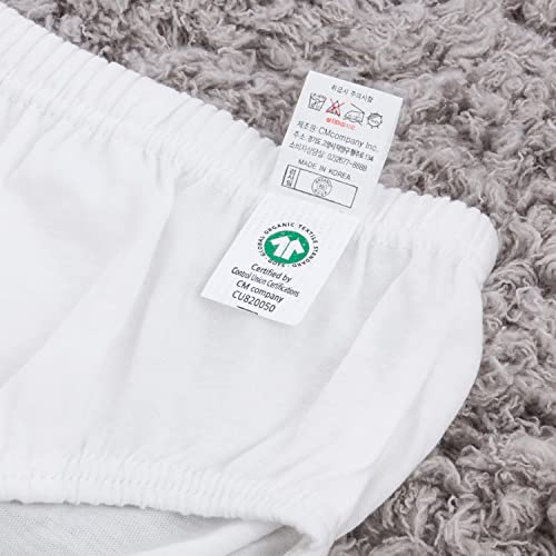 100% Certified Organic Cotton Single Jersey Lightweight Boys Panties Briefs Ultra Soft Comfortable3