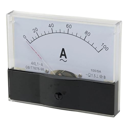 44L1 44L1-A �|�C���^�[�d���v �A�i���O AMP ���[�^�[ 100*80mm �T�C�Y 1-50A 50-600/5A 1��(15A)