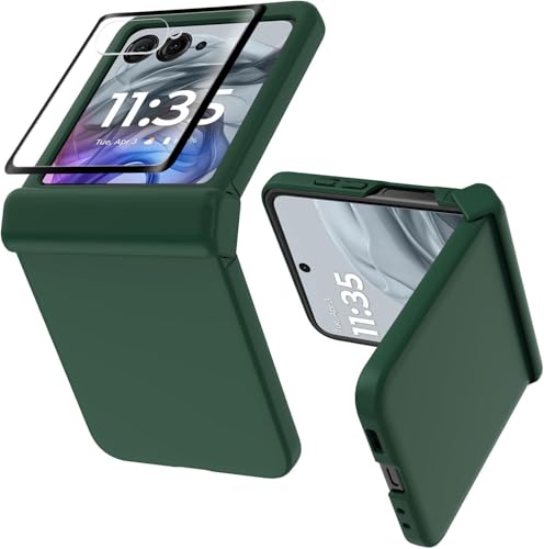 Coque Moto Razr 2024 antichoc fine avec charnière articulée et vitre avant