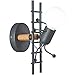 Produktbild Moderne kreative Puppe Wandleuchte skandinavische einfache humanoide Wandleuchten E27 Klettertreppe Little Man Wandlampenschirm für Kinderzimmer Schlafzimmer Wohnzimmer Küche Geschenk (Black)