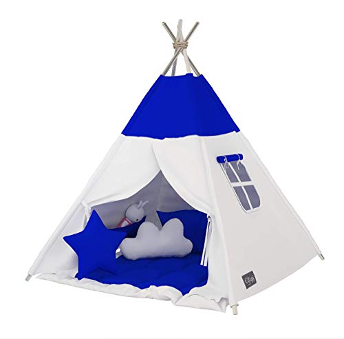 Elfique New Tipi - Tienda de campaña (Doble Capa, Acolchada, Tienda con Techo)