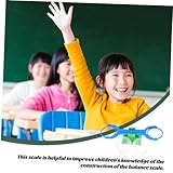 BESTonZON Student Balance Scale Boys and Girls Weights Toy Weighing Scales Classroom Teaching Prop for Teaching Math Educational Tool - Image 6