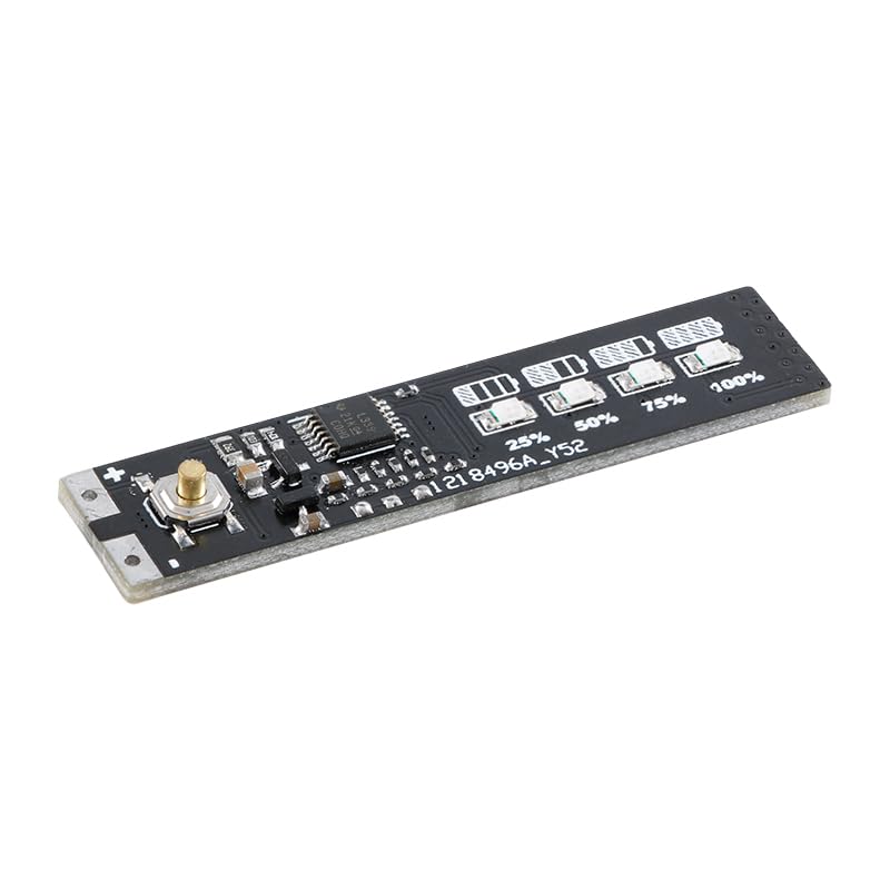 Miniatura 2 de 5 unids 4S 3.7V batería de litio indicador indicador de potencia módulo de pantalla monitor de voltaje para 4 cuerdas de baterías de iones de litio