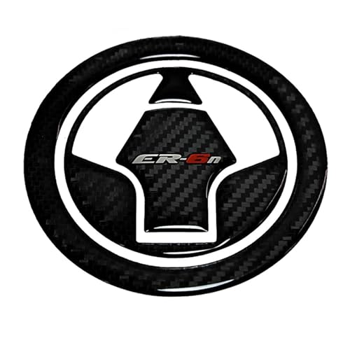 Couvercle protection aspect carbone haut de gamme pour réservoir de carburant ER-6N