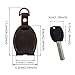 Handmade Keychain Leather Protective Key Holder Large Capacity Protective Case Key Cover Protective Case Keychain (Style B)