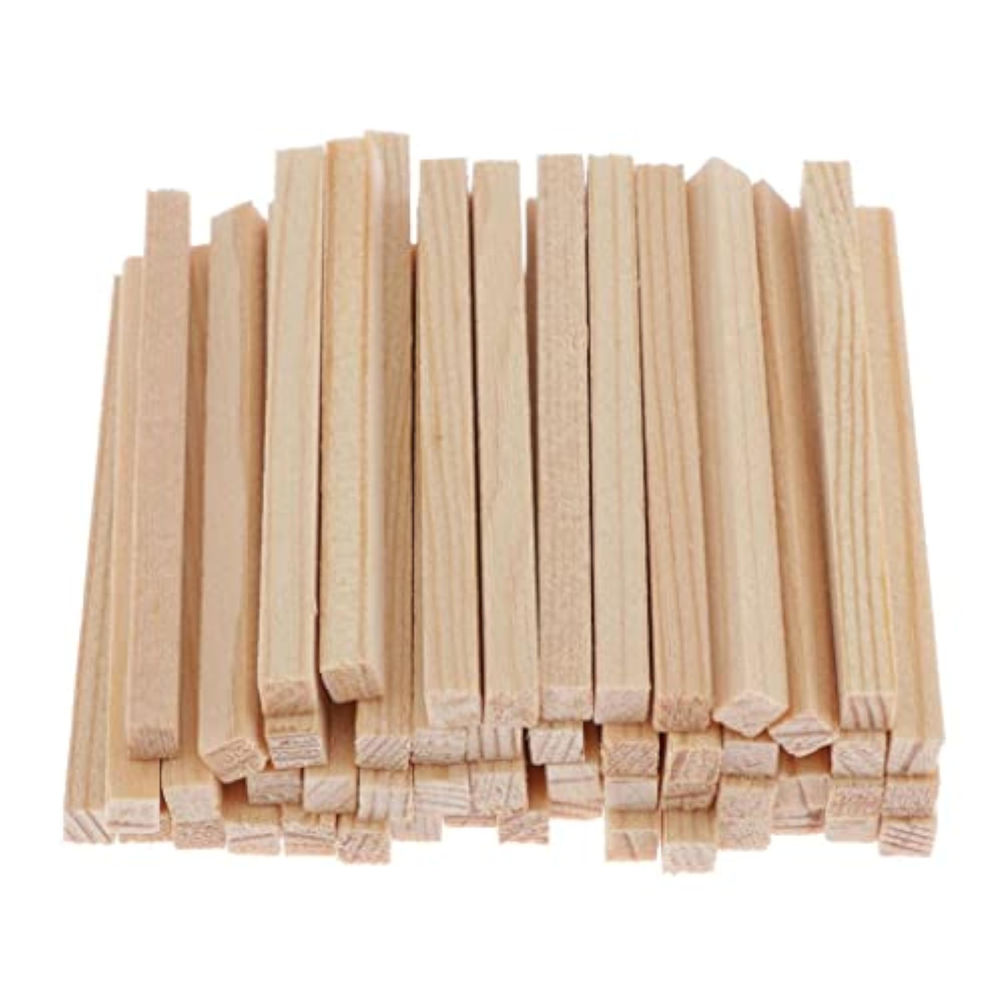 Wooden Blocks Blank Carving DIY Art Craft, 50/100Pack