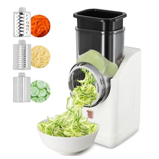 Wireless Electric Cheese Grater 3-in-1