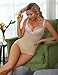 Nieery Body Moldeador Mujer Body Faja Reductoras Shapewear Control de Abdomen Bodysuit Lencería Adelgazante Body Shaper sin Mangas Beige L Imagen de Nieery Body Moldeador Mujer Body Faja Reductoras Shapewear Control de Abdomen Bodysuit Lencería Adelgazante Body Shaper sin Mangas Beige L