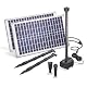 Solar Teichpumpe mit 50 Watt Solarmodul von Esotec