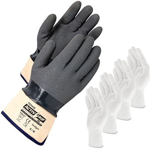 Youneedthat Work Gloves with 4 Glove Liners