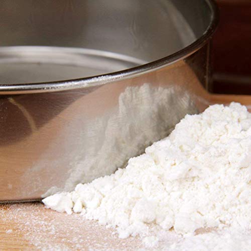 LOVEDAY 6 Inch Stainless Steel Round Flour Sieve with 40 Mesh (18/8 Steel)