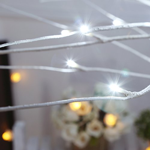 image for Bolylight Birch Tree 4ft 48L LED Lighted Brich Tree for Christmas Deco