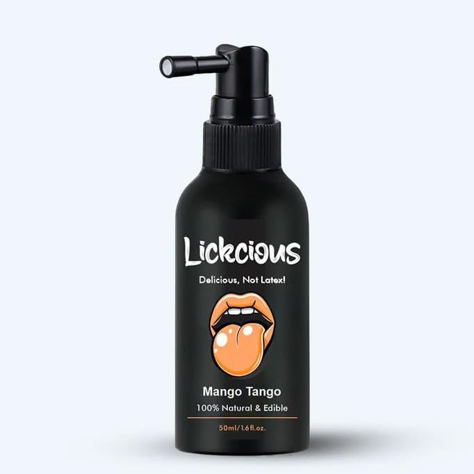 Image of Mango Tango Oral Spray for Couples | Edible Water-Based Flavoured Spray | 100% Vegan, Dermatologically & Clinically Tested | Made in India | 50 ml