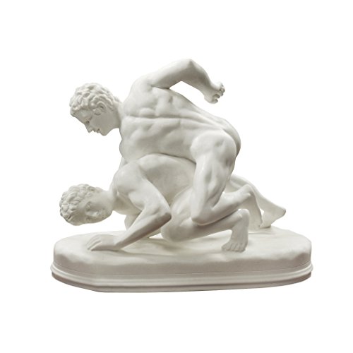 Estatua de Luchadores Griegos Helenísticos 9 in miniatura 2
