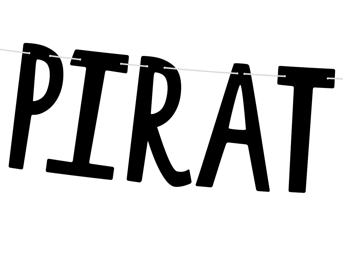 Set 10 Palloncini Pirata Per Festa Di Compleanno - Decorazioni A Tema Con Teschio - Prodotto In UE