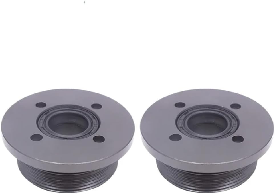 OVERSEE 2Pcs 0435345 End Cap Assy with Seals for Johnson Evinrude OMC Outboard Motor 60-300hp 1991 & Up 5005430 0434396 Trim Ram Cylinder End Cap, Black