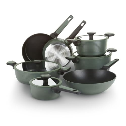 Corredo 2.0 Cookware Set (Green) 11-Piece