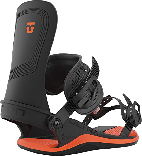Union Binding Company & Design Union Ultra Mens Snowboard Bindings Black/Orange Sz L (10.5+)