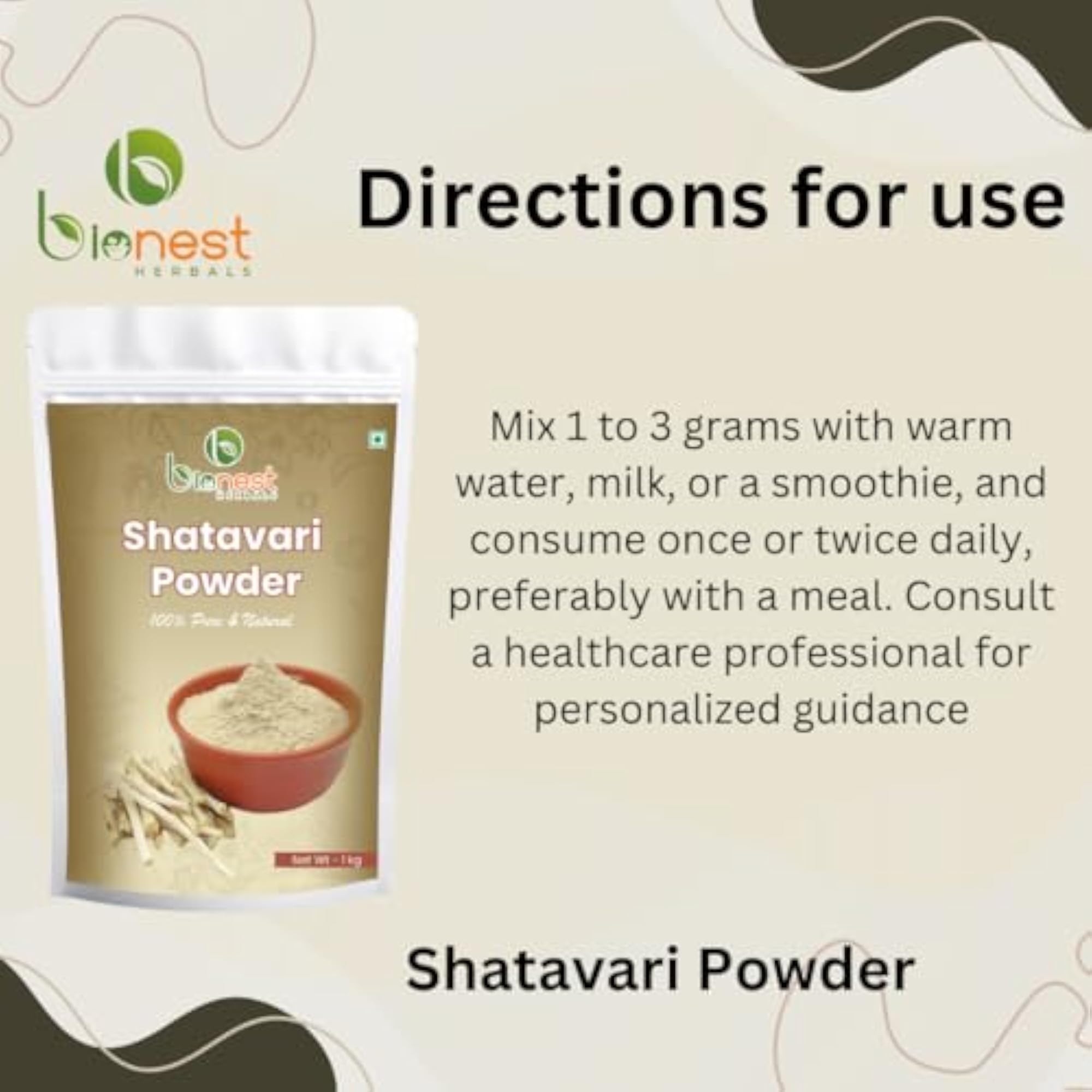 Shatavari Powder - Ayurvedic Hormonal Support