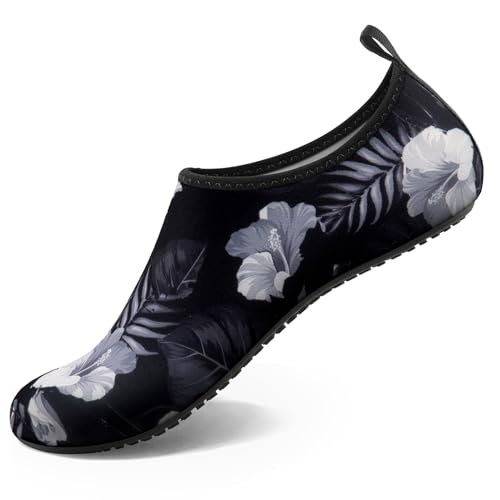 Image of Homitem Water Shoes for Women Men Aqua Socks Swim Beach Pool River Slip-On Barefoot Quick-Dry Vacation Cruise Essentials Accessories for Yoga Kayak Sports
