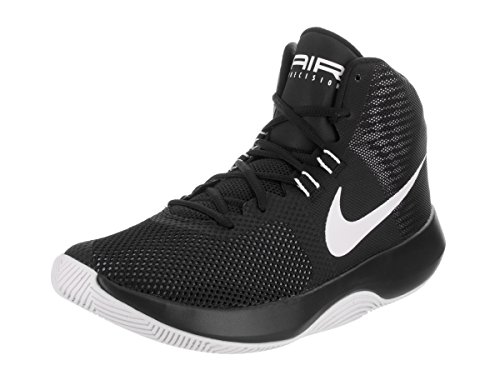 Nike Mens Air Precision Black/White/Cool Grey Basketball Shoe (size 12)