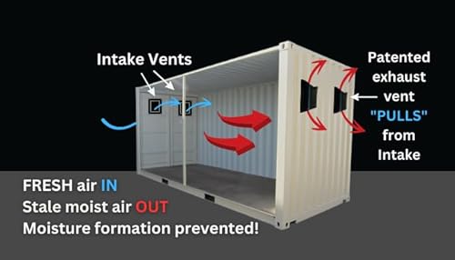 image for Generic Shipping Container Vent Dry-CON X ® Revolutionary Air Flow Ve
