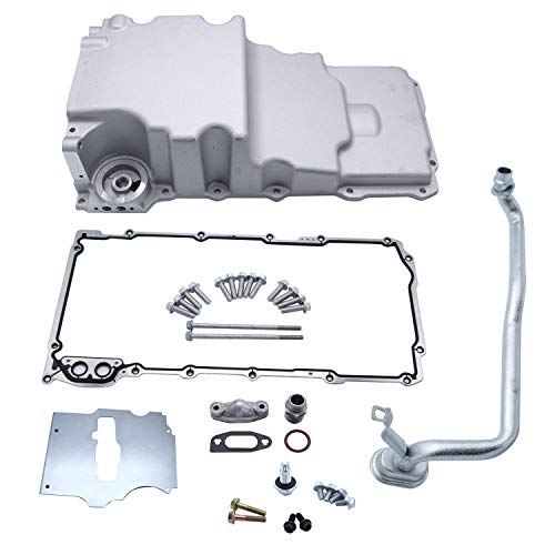 LS Engine Swap Oil Pan 302-2 Low Profile Compatible for LS1 LSX Camaro Nova F-body Extra Clearance
