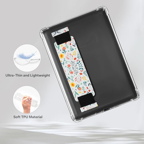 Image of CoBak 6.8 inch Clear Case, not for iPad(A0723) | Lightweight, Scratch-Proof Silicone Back Cover with Hand Strap