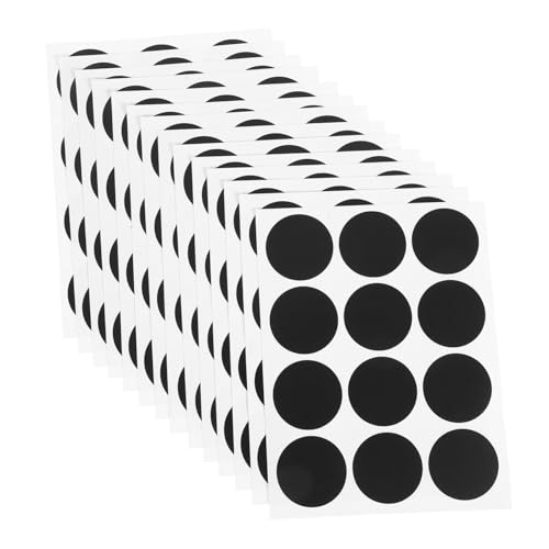 ERINGOGO Classification Stickers 240pcs Waterproof Round Labels for Kitchen Seasoning Bottles