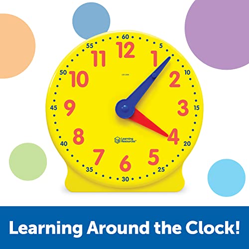 Learning Resources Big Time Learning Clock (12 Hr)