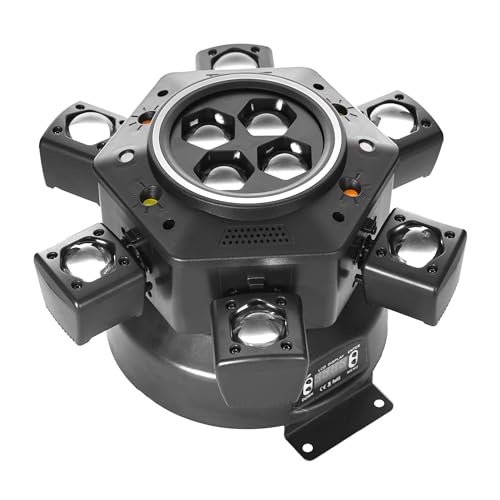 JUNMAN 6 Head Bee Eye Led Beam Moving Head Wash Light Stage Light...