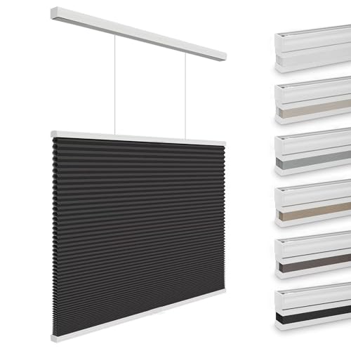 Changshade Blackout Cellular Shades Cordless, Top Down Bottom Up Blinds for Windows, 1.5