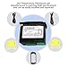 Temperature Thermostat with Temperature Sensor Probe - 115v Compatible with Carel and All Refrigerator Types (PJEZS0H100)