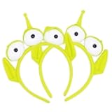 2 PC Alien Headband Adult, Alien Headbands Three-eyed Headband Monster Toy Plush Headwear Hat Accessories for Party Girls and Children