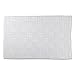 Produktbild kela Badematte Leana, 100 cm x 60 cm, 100% Baumwolle, weiß, rutschhemmend, waschbar bei 30° C, für Fußbodenheizung geeignet, 23527
