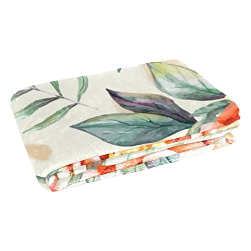 Couverture chaude et moelleuse à fleurs pour affronter les nuits fraîches