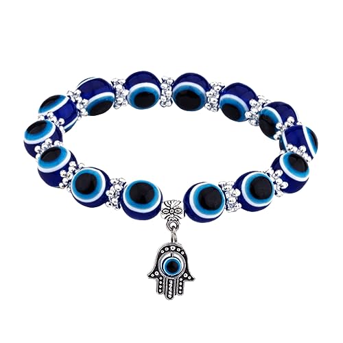 BESTYASH Beaded Evil Eye Bracelet for Men and Women Stylish Fashion Accessory Unique Design Wrist Jewelry for Casual Formal Occasions Eye-catching Minimalist Hand Chain