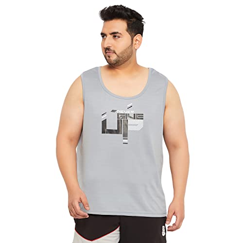 Image of Bigbanana Plus Size Men's Regular Fit Printed Vest