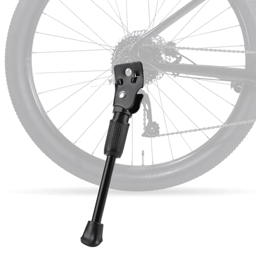 Pata de Cabra para Bicicleta Infantil Ajustable 12-20 Pulgadas - Soporte Unilateral Antideslizante de Aluminio, Goma...