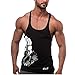 Cabeen Camisetas de Tirantes para Hombre Bodybuilding Sport Tank Top Gym Fitness sin Mangas Shirts