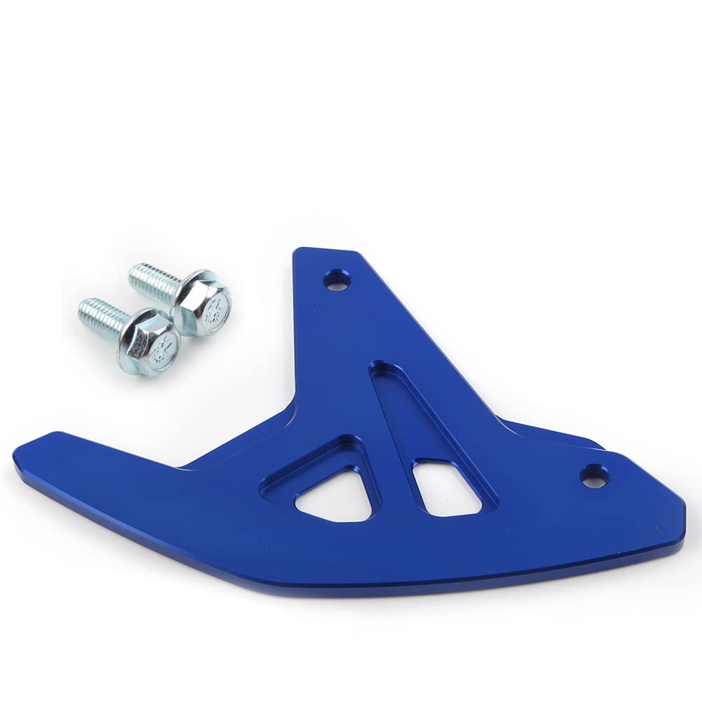 SIKUAI Protezione disco freno CNC Copertura disco posteriore per DRZ 400 2000-2004, DRZ 400E 2000-2007, DRZ 400S 2000-2015, DRZ 400SM 2005-2020, Blu