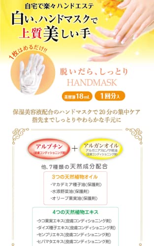 ビューティーワールド ラッキー 脱いだらしっとり ハンドマスク BSH251