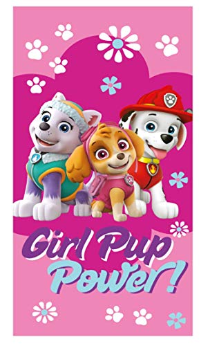 Theonoi Children's Towel Sauna Towel Beach Towel Bath Towel Bath Towel Available in Paw Patrol Peppa PJ MAsk Winnie Cotton Great Gift Paw Patrol 03